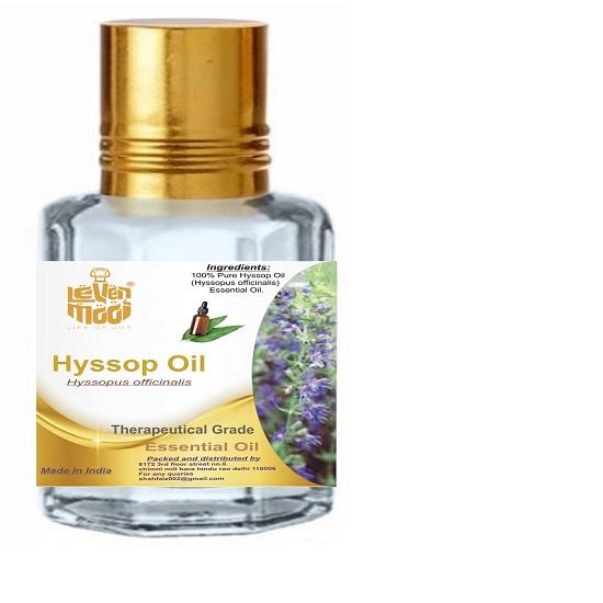 

Олія ісопу Levenmooi (Hyssopus officinalis) Чиста та Натуральна Ефірна Олія Терапевтичного Класу Скло 5 ml