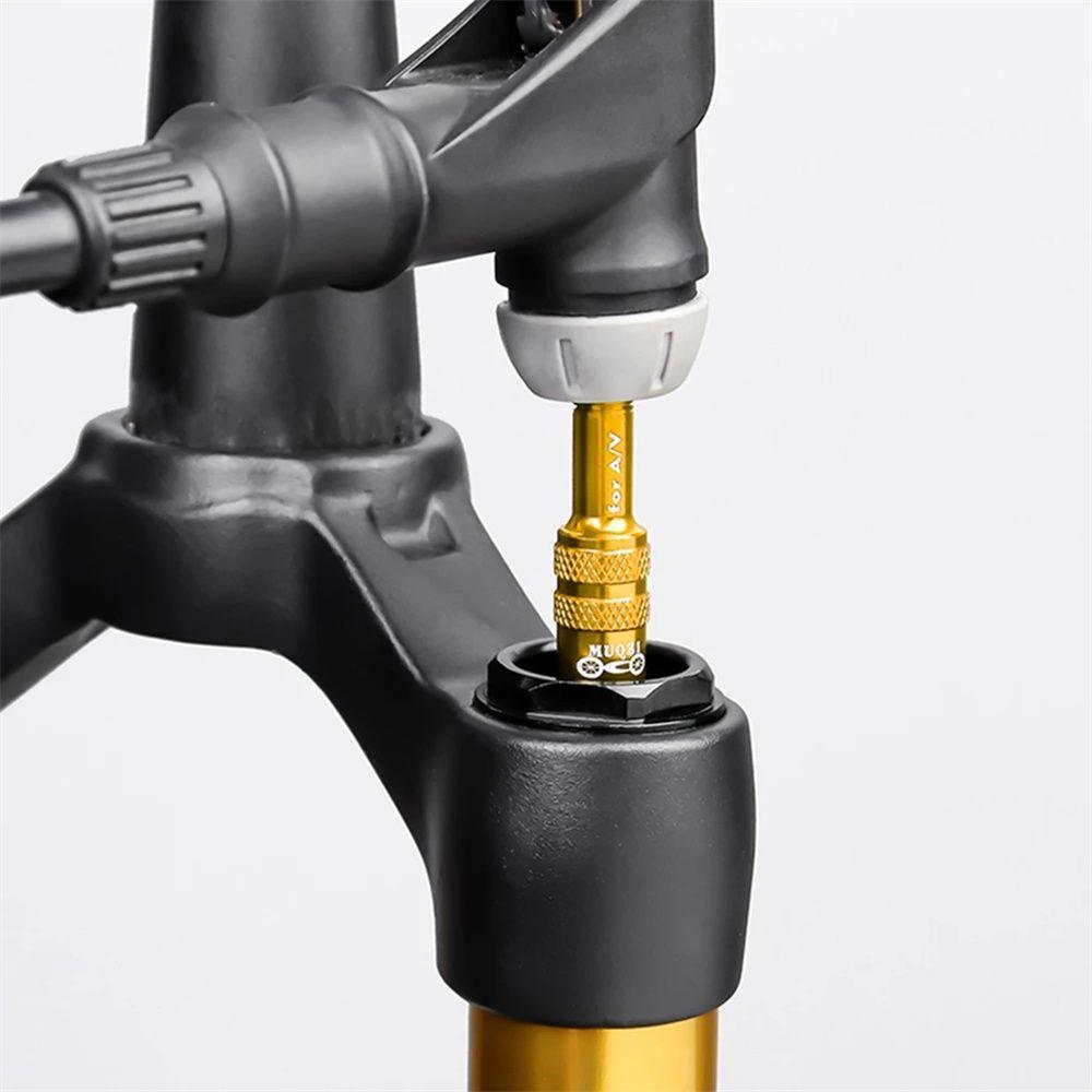 Parts Fork Accessory Bicycle Fork Nozzle Conversion Fork Inflatable Valve Adapter AV Extension