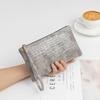 Crocodile Pattern Women Purse Long Zipper Wrist Coin Bag Fashion Pu Leather Ladies Wallets Money Pouch Card Holder Female Clutch