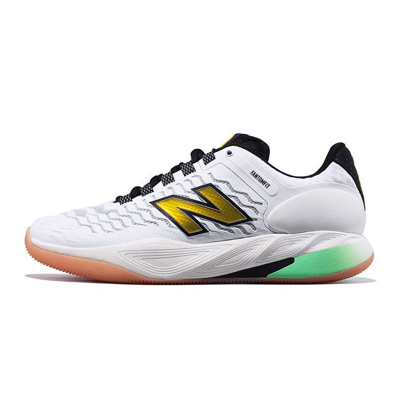 New Balance Scarpe da Tennis Basse Fresh Foum X CT Rally V2 da Uomo Bianche MCHRALL2