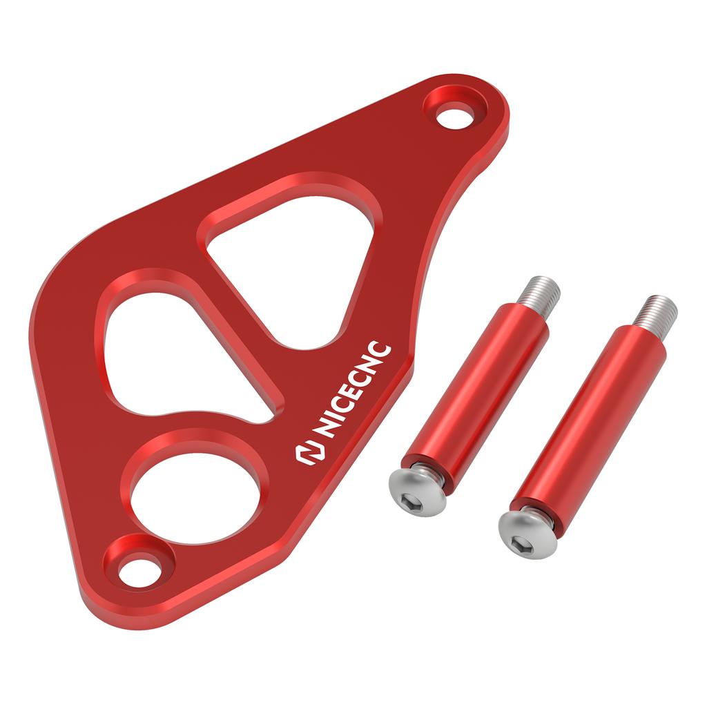 NICECNC Aluminium Rear Brake Caliper Guard For Honda XR650R XR 650R 650 R 2000-2007 CR125R CR250R CR 125R 250R 1997-2001 2000