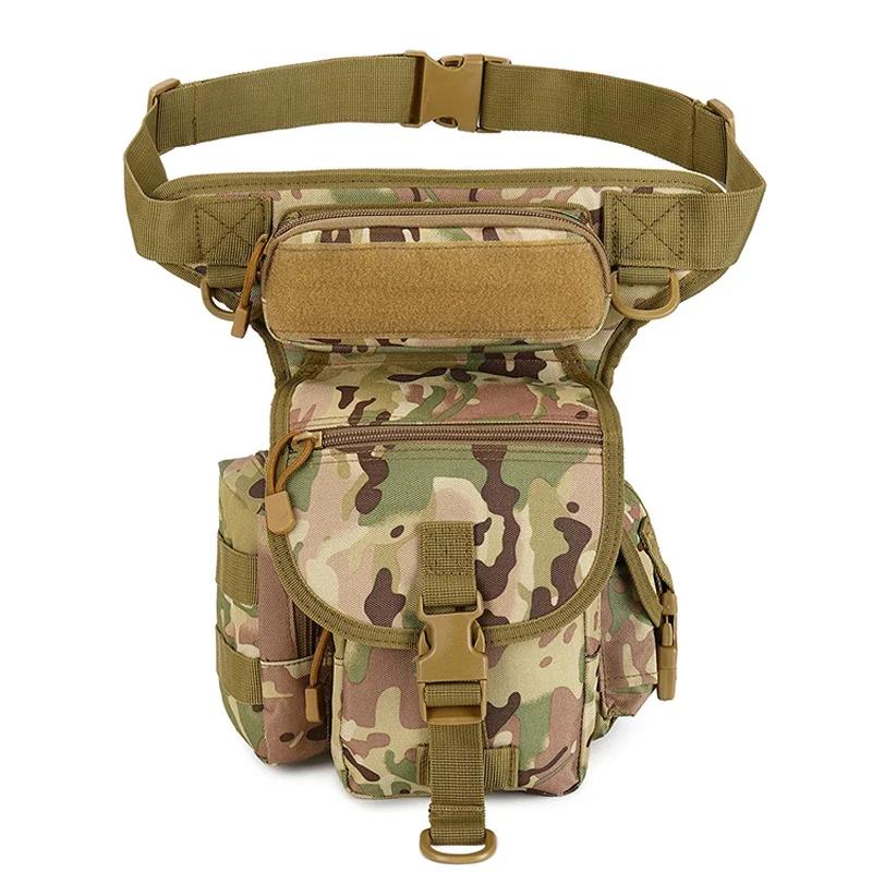 Tactical Drop Leg Bag Tool Fanny Thigh Pack Hunting Bag Waist Pack Motorcycle Riding Men Molle Waist Packs