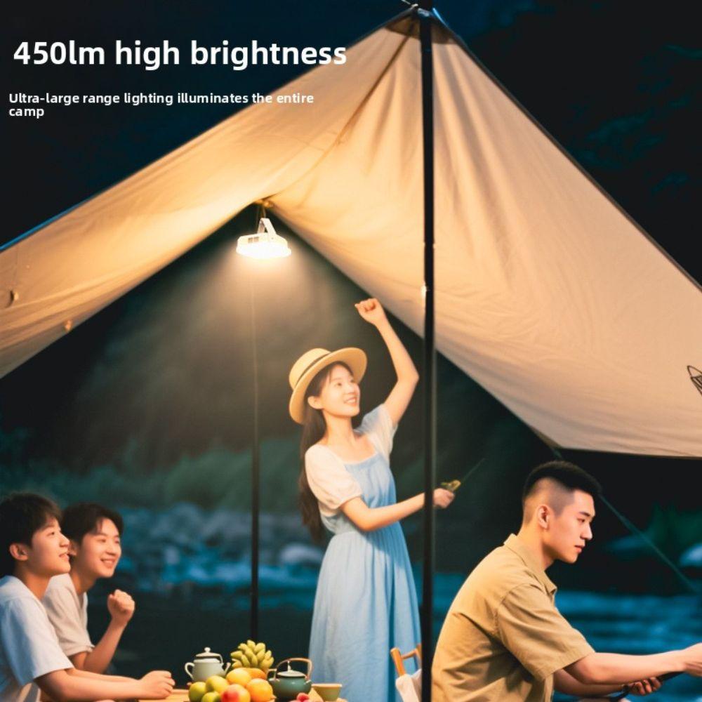 Rechargeable LED Hanging Lamp Portable Camping Lamp High Quality Solar Camping Light  Outdoor Tent