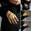 Exquisite Craftsmanship Ring Finger Adjustable Fit Irregular Pleated Joint Durable
