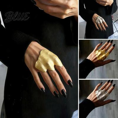 Exquisite Craftsmanship Ring Finger Adjustable Fit Irregular Pleated Joint Durable