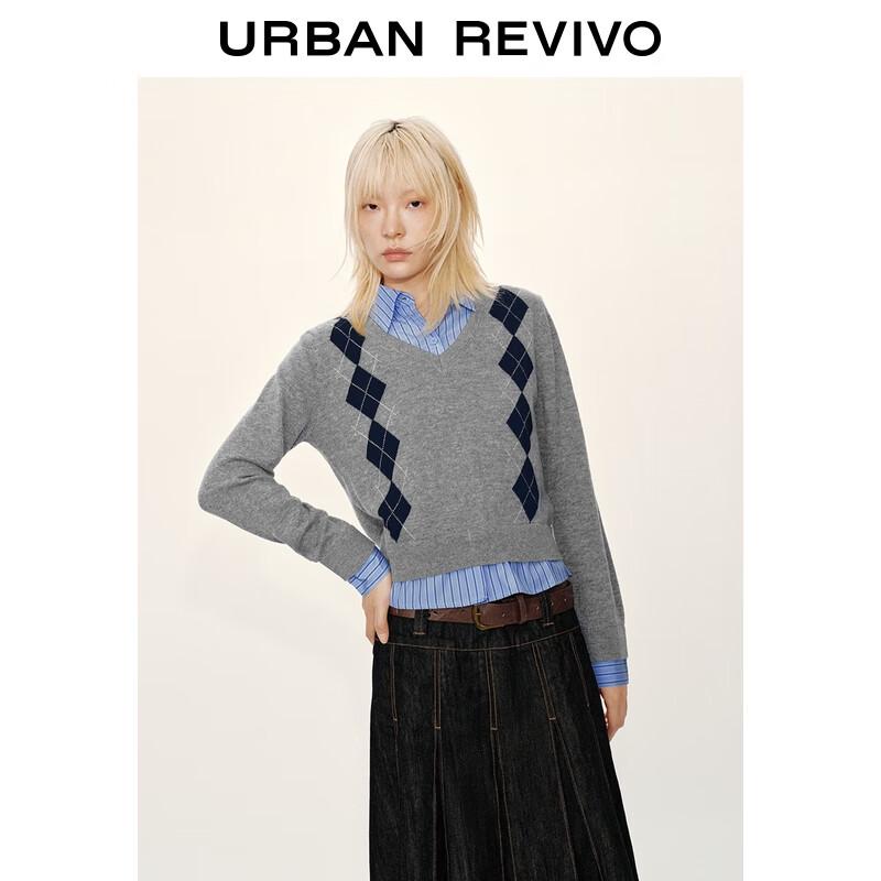 

UR Women s Color-block Stripe Knit Sweater M