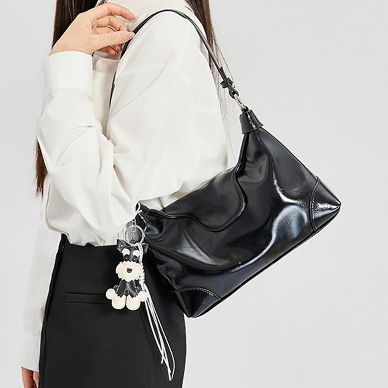 Bag Autumn Relaxation Simple Portable Baguette Niche Design Daily Commuter Shoulder Bag