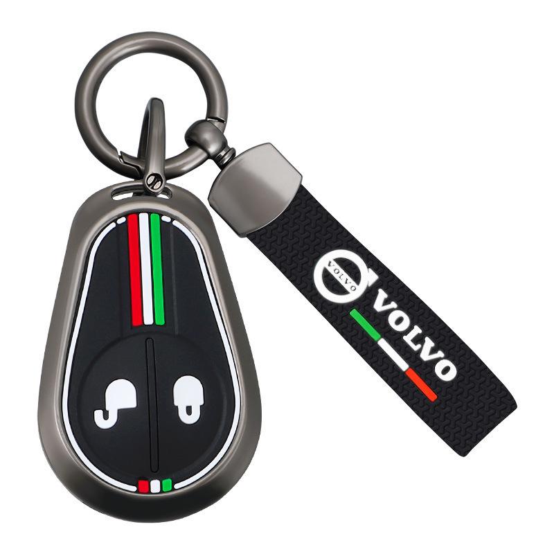 Metal Key Case for Volvo FM/FH Trucks, FH16 Tractors, Vans, Heavy Trucks, and Cars