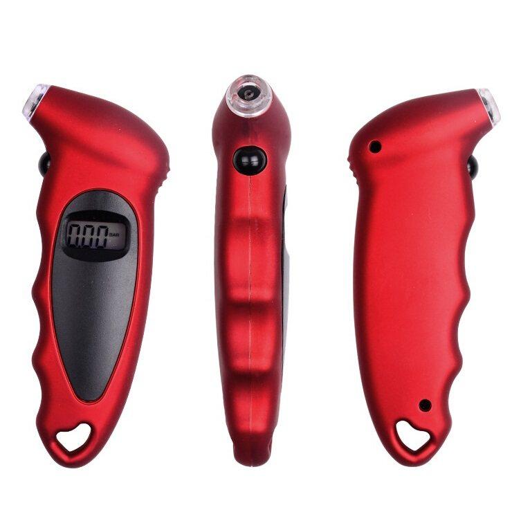 High-Precision Digital Tire Pressure Gauge with Backlight and Car Portable Digital LCD Display for Tyre Air Pressure Monitoring