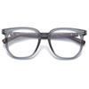 Women's Retro Large Frame Wood Grain Anti-Blue Light Glasses