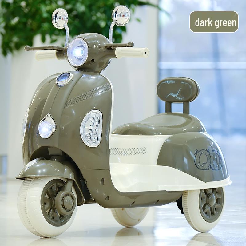 

Перезаряжаемый детский мотоцикл-трицикл для возраста 1-6 лет, одинарный/двойной привод, с музыкой и светом