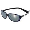 Zeku Polarized Sunglasses Blue TRUEVIEW MIRROR [Zeque] TIDA-X (Tiida X) F-2306 Demi/White FOCUS/SILVER