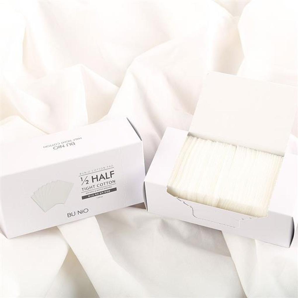 Viewnio Half-Adhesive Cotton Pads (For Toner Packs) 120px X 10