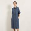 Summer Indigo Denim Dress B5m5o636