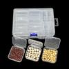 Transparent Plastic Storage Box with 12/14/15/20 Grids for Bead Sorting Jewelry And Miscellaneous Items Organizer Box Organizer