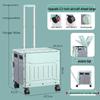 Portable Stair-Climbing Trolley: Folding Cart for Groceries, Camping, and Outdoor Use