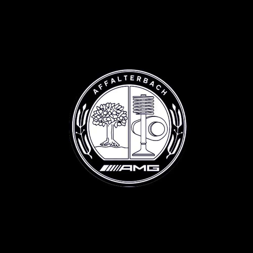 

For Mercedes Benz 2X Car Door Sign Welcome Light LED Projection Light For Mercedes Benz AMG GLC GLA GLE GLS GL W204 W176 W205 W2