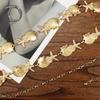 Ornaments Bohemian Shell Waist Belt Zinc Zinc Alloy Pearl Starfish Beach Body Chain  Vacation