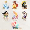 52TOYS DISNEY PRINZESSIN Kunstgalerie Serie Blind Box Sammelfigur Figur Bemalt Gacha Gacha Desktop Dekoration Puppe Spielzeug Perfekt für