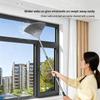 Fan Shaped Cobweb Duster with Retractable Stainless Steel Handle Static Soft Bristles for Picture Frame Wall Art Dusting