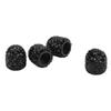 4 Pcs Bling Valve Stem Caps 15mm Stem Air Cover Tire Decoration Universal for Car MotorcycleBlack