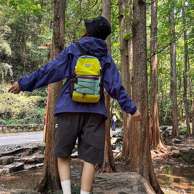 Backpack for Women, Large-capacity Casual Schoolbag, Outdoor Sporty Style, Lightweight Mountaineering and Travel Backpack