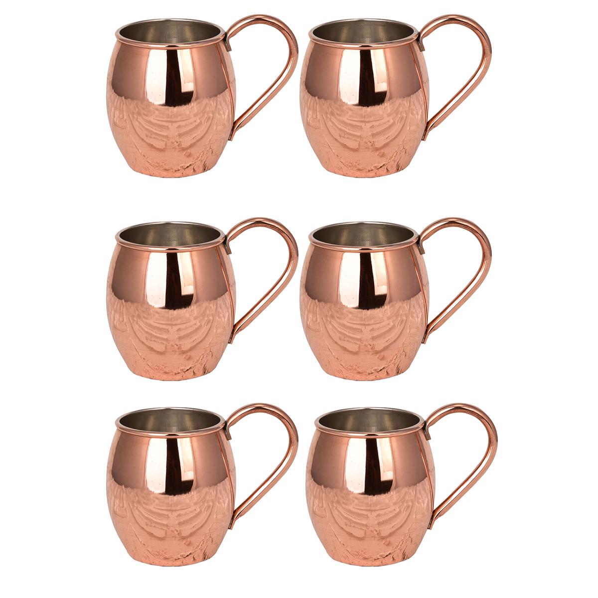 

Turna Copper Moscow Mule Cup Flat 500 мл Набор из 6 красных Turna0493-61