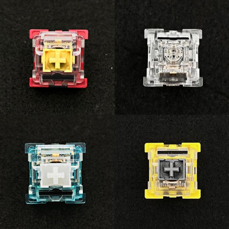 Tastiera con Switch Silenziosi/Clicky Montata su Piastra Switch RGB 3Pin SMD per Gaming