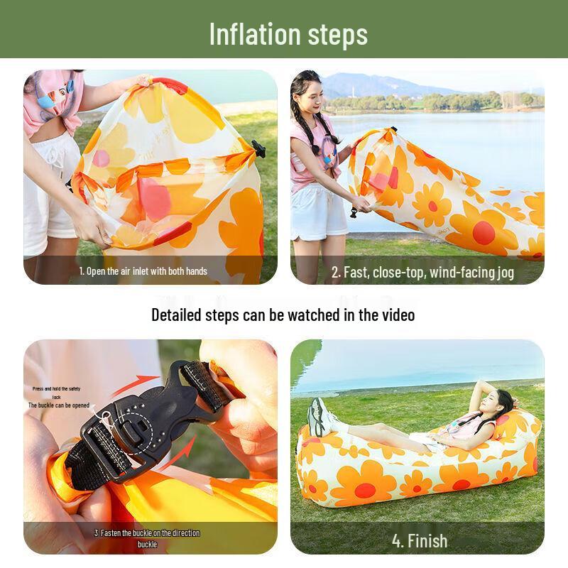 Portable Outdoor Inflatable Air Lounger