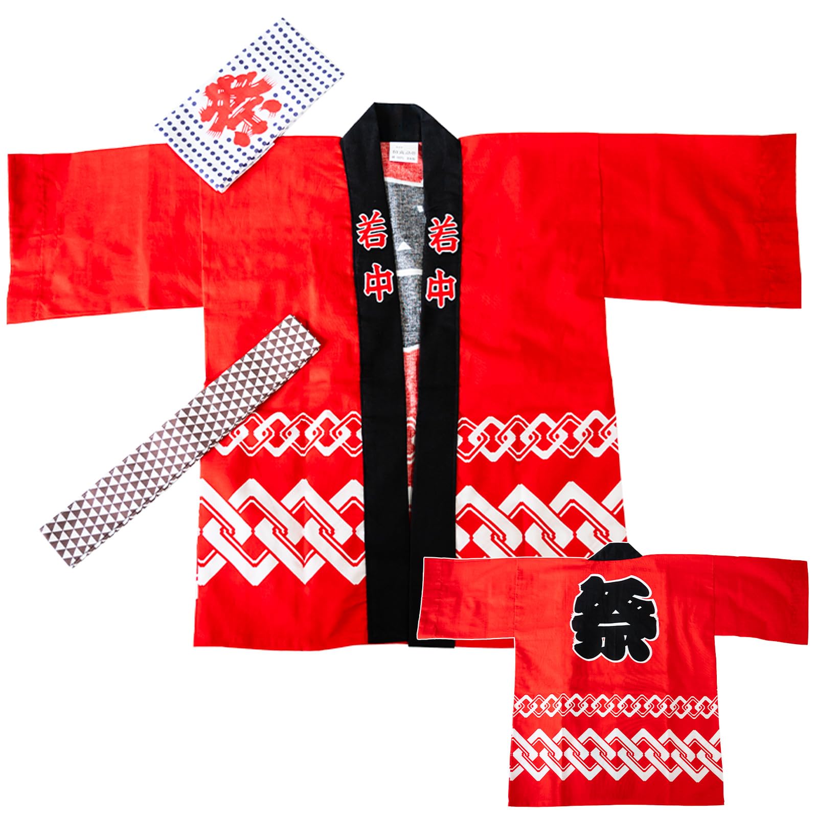 

Фестиваль Happybeans Happi Ages Сделано в Японии Пальто для маленьких детей, 1-2, 3-4, (красный, (1-2 года))