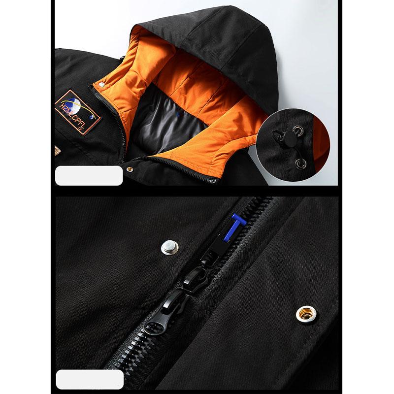 Taglie Forti Uomo Vestiti di Cotone Uomo Grasso Inverno Spesso Caldo Casuale Giacca di Cotone Giacca Uomo Grasso Larga in Cotone 5XL-11XL