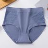 High-Waisted Cotton Briefs for Middle-Aged and Elderly Women - Comfortable, Breathable, Plus Size.
