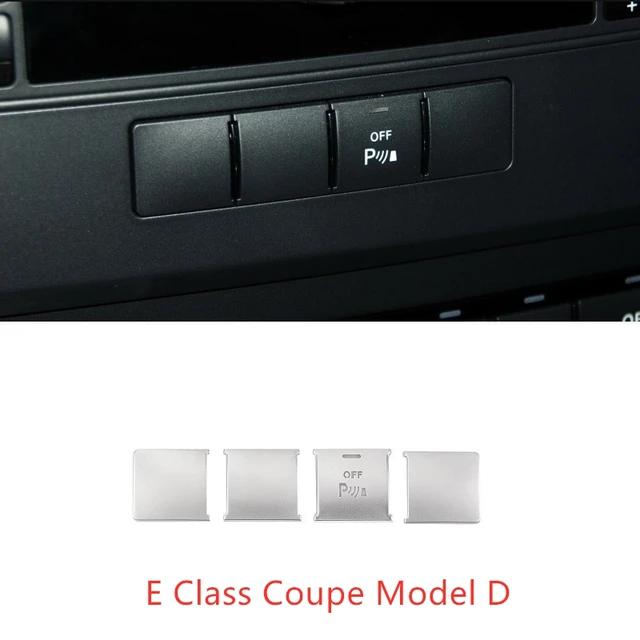 

Car Center Console CD Panel Button Sequ Sticker Trim Decoration For Mercedes Benz E Class W212 E-Coupe Interior Accessories E-Coupe Model D