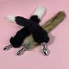 1.8/2.2CM Sexy Fox Anal Plug Mini Tail Anal Toys for Beginner Stainles Steel Cosplay Sex Toys for Couple Men Woman Adult Product