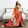 One Nami P-Pieces Blanket  Soft Warm Novelty Plush Throw Blanket For Outdoor Decorative Flannel Bedspread Bed Cover