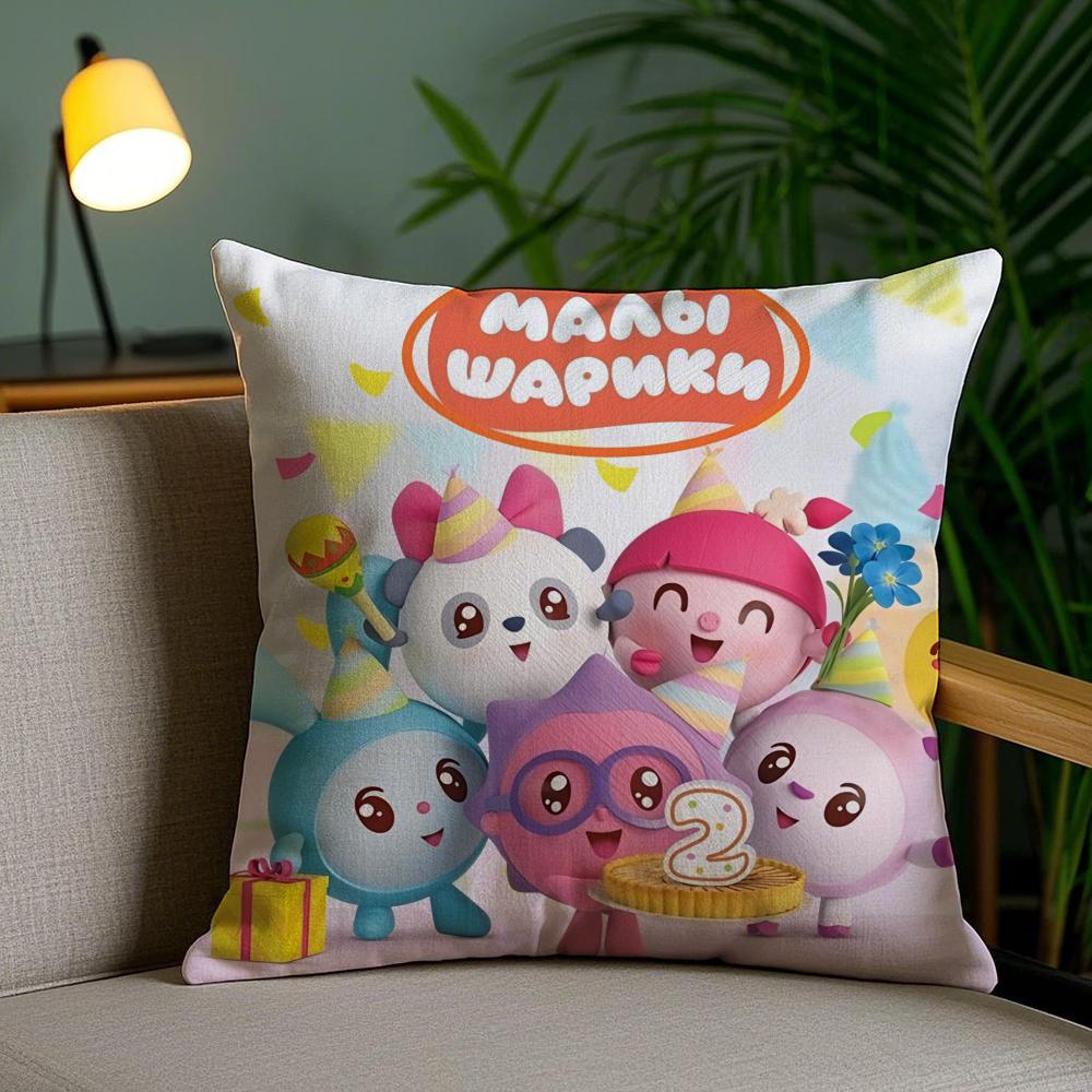 BBabyRikiS ANIME Pillow Case Silky Elegant Comfort Sofa Bed Invisible Zipper