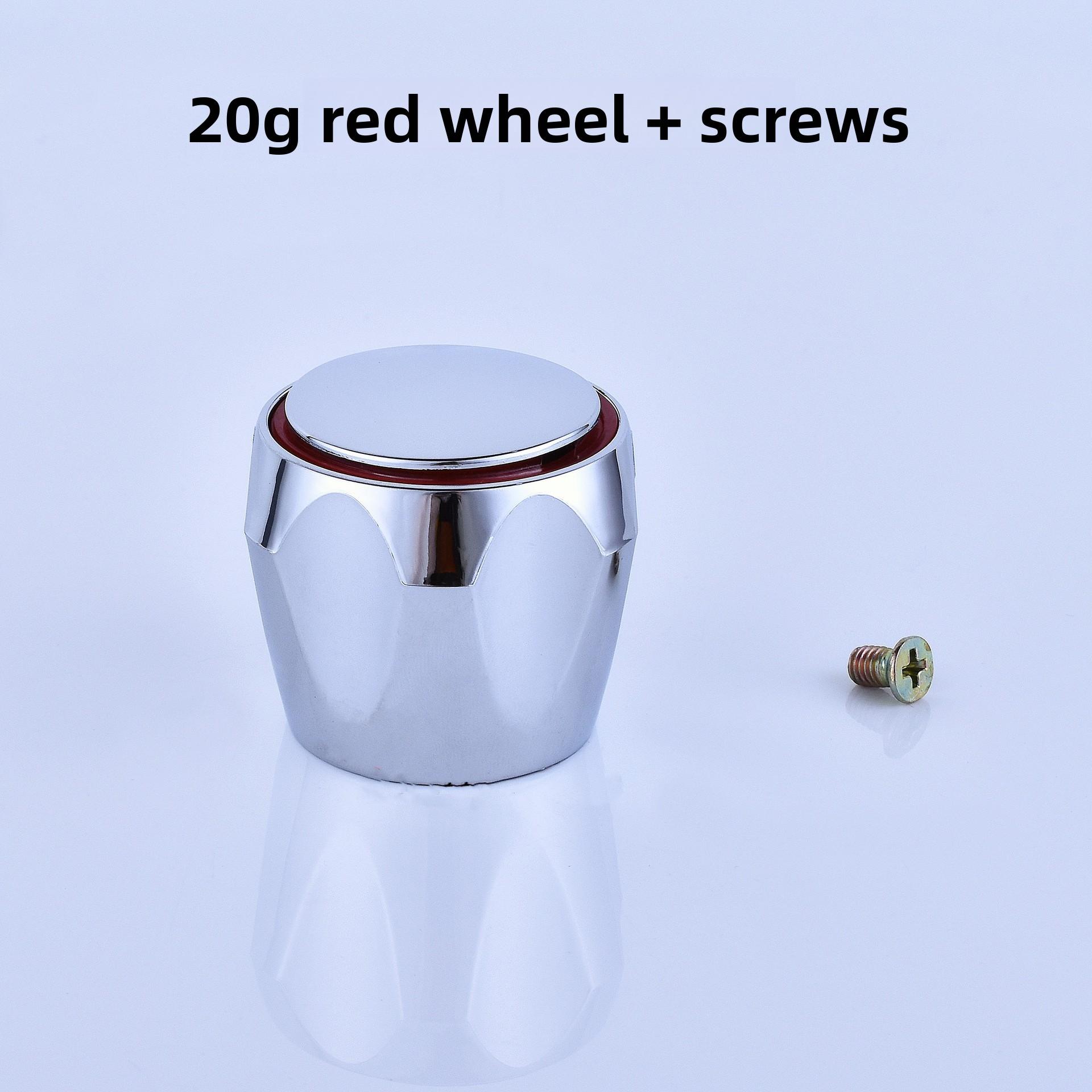 

1pcs/2pcs Hot & Cold Tap Top Head Faucet Cover Chrome Plated Replacement Set Kitchen Bathroom Faucets Handle Plastic