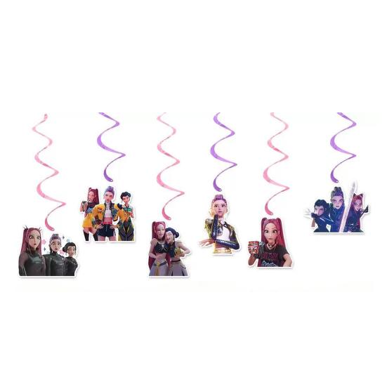 K-POP Witch Squad Birthday Party Decor Kit Themed Banner Balloons And Signsfor Music Dance