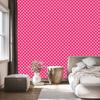 Pink and Powder Pink Dots Wallpaper for Living Room and Bedroom 50x1000