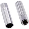 12-Point Car Spark Plug Socket, Thin-Walled Spark Plug Socket, Spark Plug Nut, 3/8 Inch Spark Plug Socket, Removal Tool, Magnetic, Shrapnel 16/14/12mm