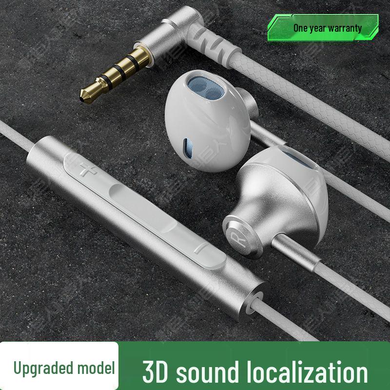 P8 Wired Metal Gaming Headset, Compatible with Apple, OPPO, Huawei Type-C Devices and Universal Computers