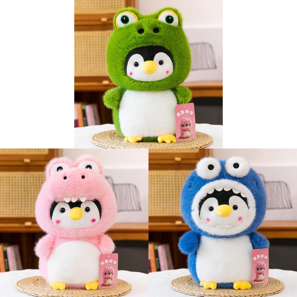 Plush Penguin Toy For Kids Baby Gift Soft Stuffed Animal With Pp Cotton Filling