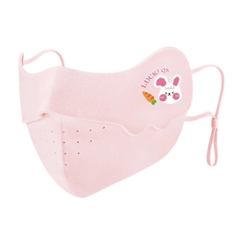 Adjustable Kids Winter Face Mask 3D Design Breathable Cold Weather Windproof For Outdoor Activity Childrens Ages 3-10