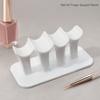 Four-Slot Nail Hand Pillow Ergonomic Nail Art Rest Support Holder for Nail Hand Rest Support