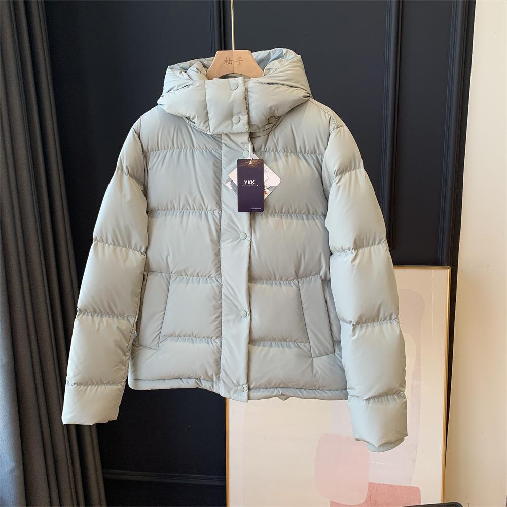 LU Down Series! Three-proof Process, Oil Stains Are Not Afraid of High Luxury White Goose Down Jacket Women's Winter G