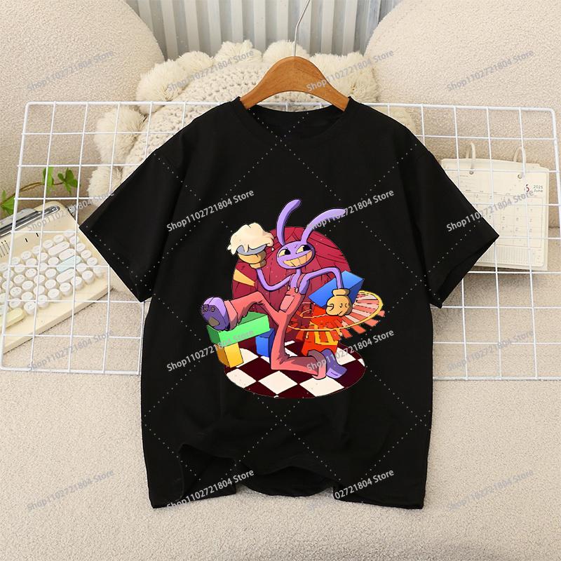 Cute Amazing Digital Circused Tshirt Boys Girls Birthday Tees GiftShort Sleeve Summer Clothing Fashion Comfortable Casual Tops