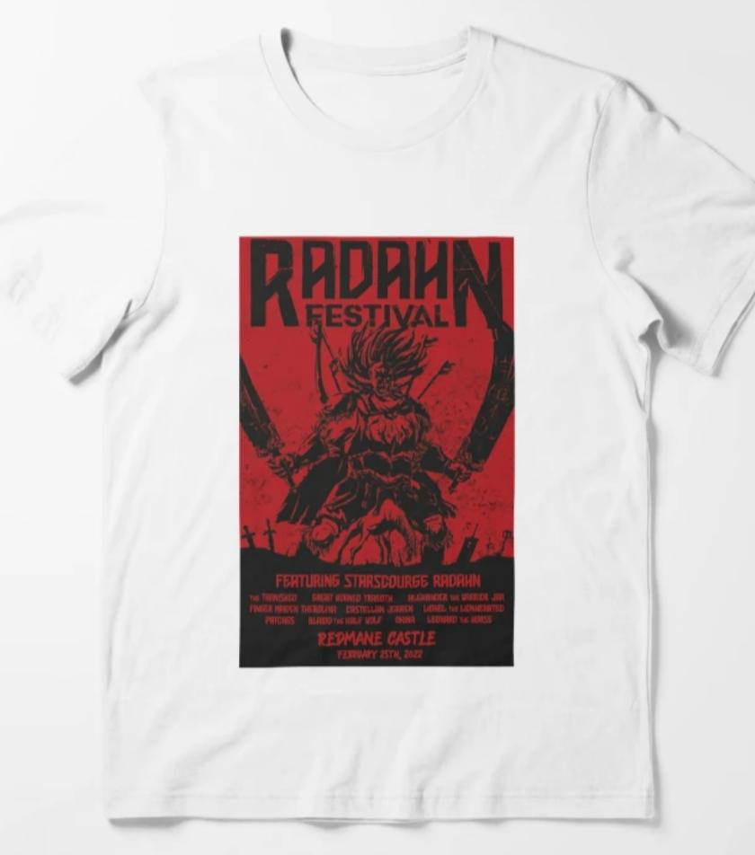 Leisure trend personality boy essential cool elements of a single product Radahn Festival Essential T-Shirt04198