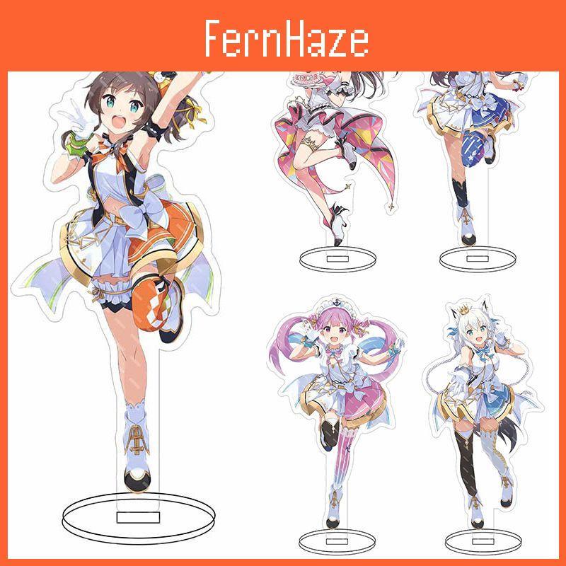 Hololive Vtuber Akrylowy Stojak Urocza Dekoracja Biurka z Fubuki Okayu Ayame Subaru Matsuri