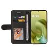 For Motorola Moto G86 5G/G86 Power 5G Leather Phone Case Stand Wallet with Bi-colour Splicing Design