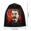 Allied Nations Joseph Stalin Skullies Beanies Caps  Unisex Winter Warm Knitted Hat Adult USSR Communist Russia Bonnet Hats